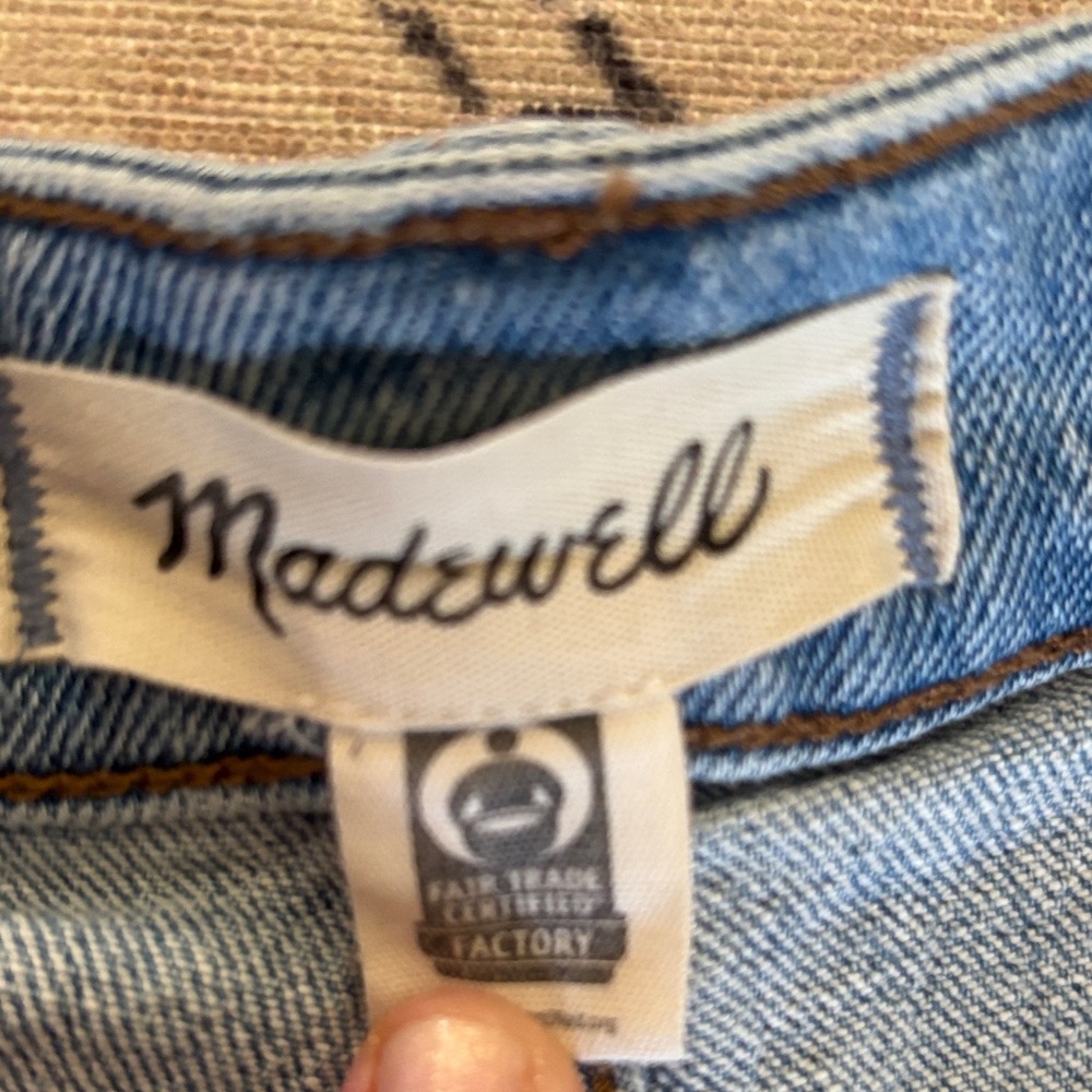 Madewell Women’s  Light Blue Denim Jeans